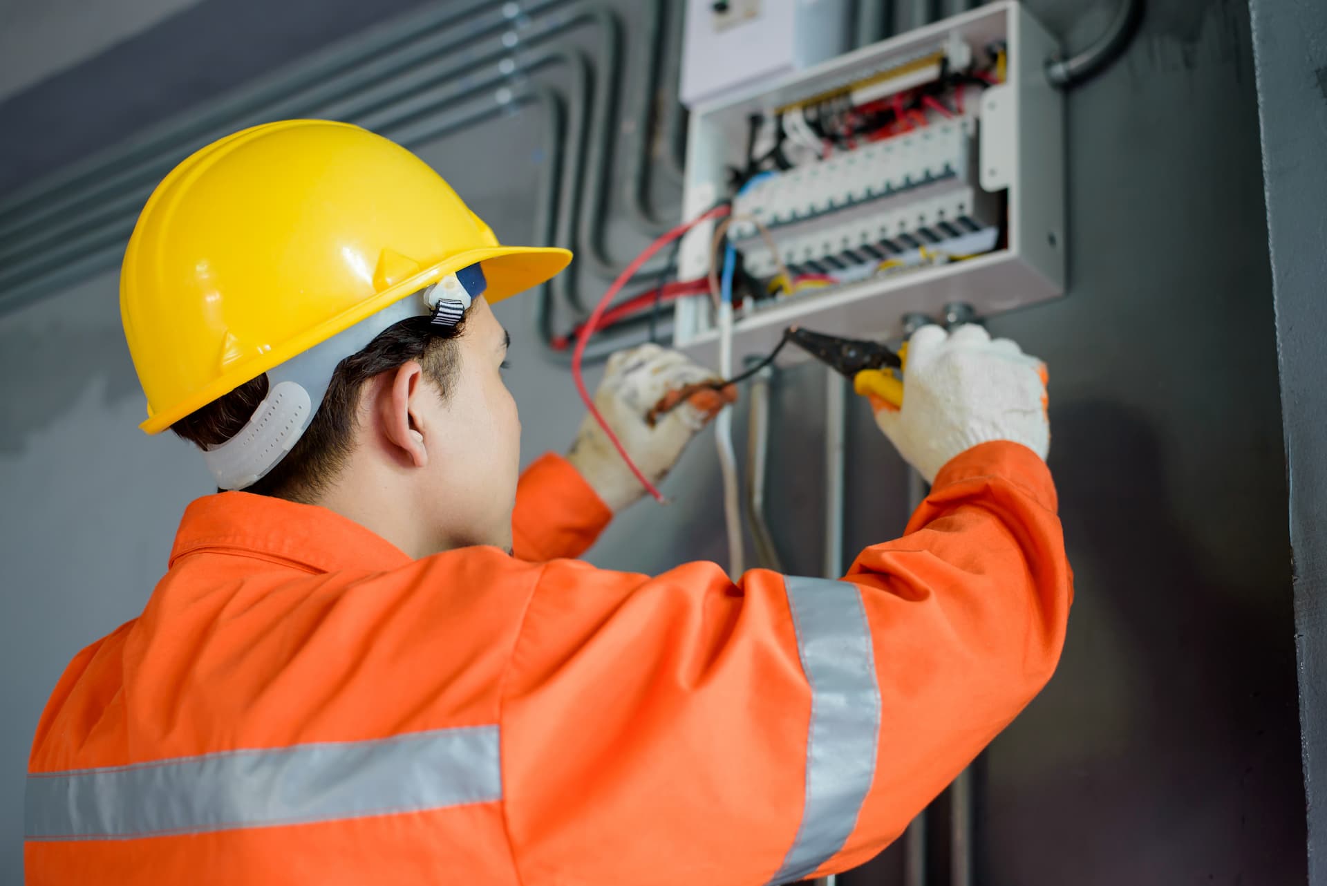 Electrical subcontractors shop